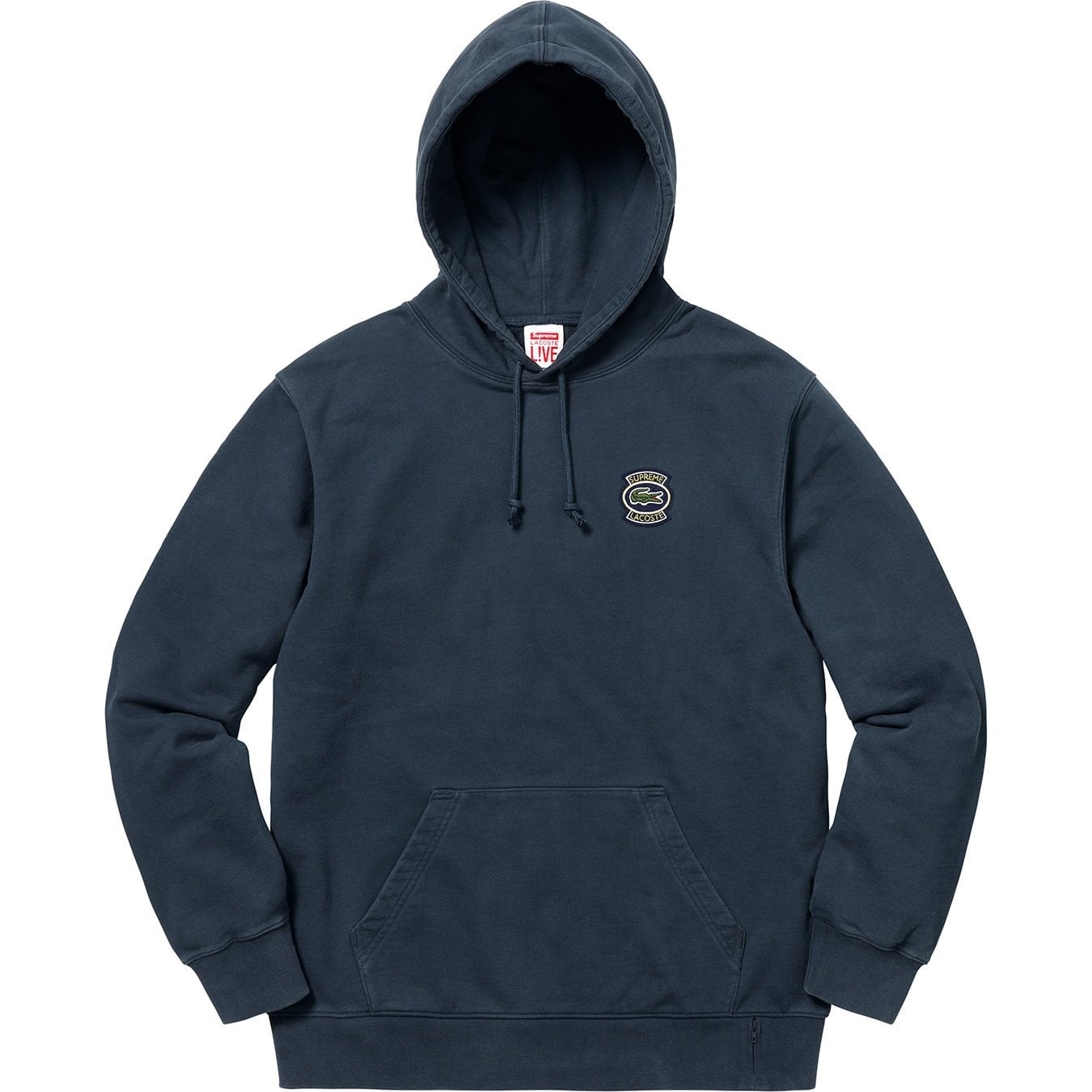 Supreme®/LACOSTE Hooded Sweatshirt view 5